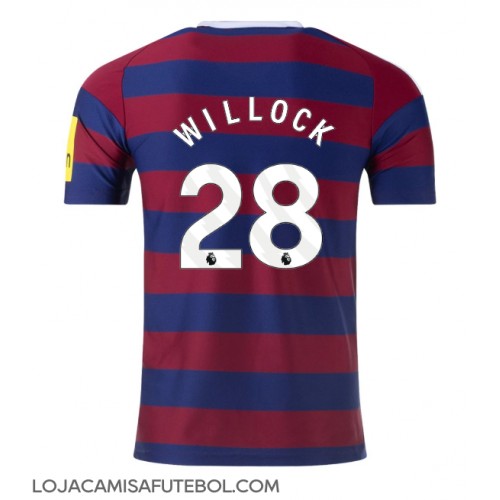 Camisa de Futebol Newcastle United Joe Willock #28 Equipamento Secundário 2024-25 Manga Curta